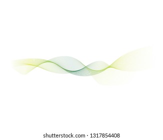 Wave line illustration