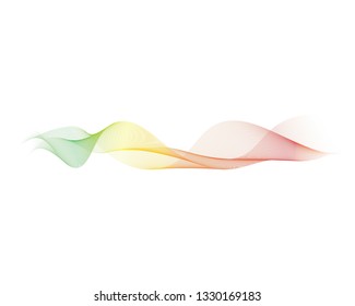 Wave line illustration design