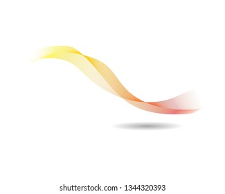 Wave line illustration design