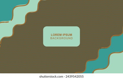 Wave line on dot background. Design for your website.
