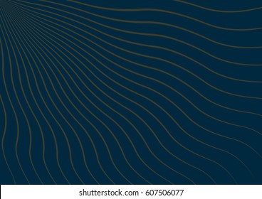 Wave Line Pattern Background