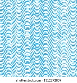 Wave line pattern vector design for wallpaper, textile, background