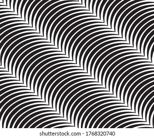 Wave line pattern vector design for wallpaper, textile, background