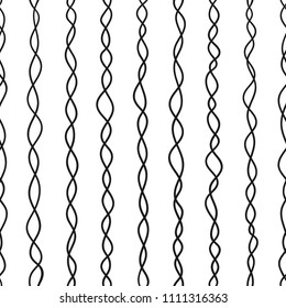 Wave Line Seamless Pattern