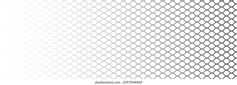Wave line seamless pattern. Wavy thin stripes pattern. Black horizontal water curve lines texture. Simple monochrome black and white background. Editable stroke.