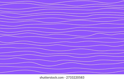 Wave line texture, ocean or lake symbol, wave stripe backdrop, water and sea stripe background, minimal flow repeating pattern background, curved distorted lines