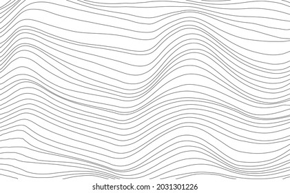 Wave line texture stripe background
