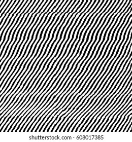 The wave line is unstable, unreal, background with diagonal direction