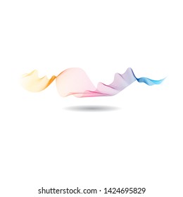 Wave line vector icon illustration design