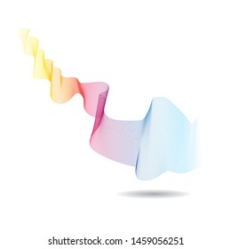 Wave line vector icon illustration design
