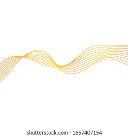 Wave line vector icon illustration design