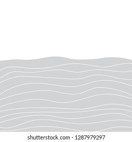 wave line, vector illustration 