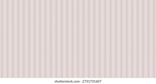 Línea ondulada y líneas onduladas en zigzag. El rojo subraya el patrón ondulado de la línea del zig zag de la curva en estilo abstracto. Onda línea en zigzag simple delgado a grueso elemento decoración diseño Vector o una sola ondulación curva zig zag peluca

