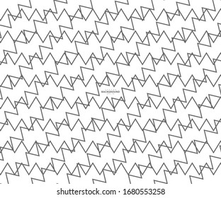 Wave line and wavy zigzag pattern lines. Abstract wave geometric texture dot halftone. Chevrons wallpaper. Digital paper for page fills, web designing, textile print. Vector art.