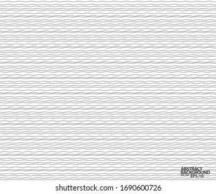 Wave line and wavy zigzag pattern lines. Abstract wave geometric texture dot halftone. Chevrons wallpaper. Digital paper for page fills, web designing, textile print. Vector art.