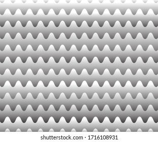 Wave line and wavy zigzag pattern lines. Abstract wave geometric texture dot halftone. Chevrons wallpaper. Digital paper for page fills, web designing, textile print. Vector art.