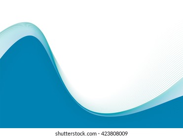 wave line(blue)