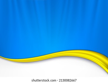 Wave lines abstract bright background