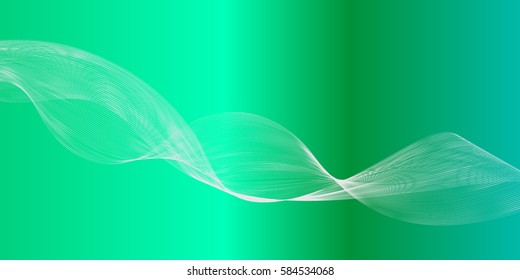 Wave lines abstract. Vector iilustration.