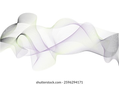 Wave lines background abstract vector black vulcan reef biloba flower perano 