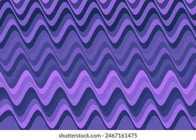 Wave lines background. Colorful Vector illustration.
