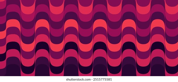 Wave lines background. Colorful Vector illustration.