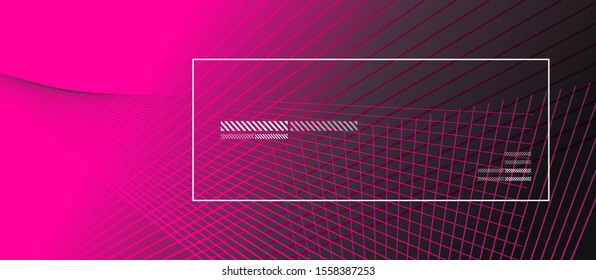 Wave lines with blend effect on fluid gradient, abstract background colorful liquid poster. Vector Illustration For Wallpaper, Banner, Background, Card, Book Illustration, landing page
