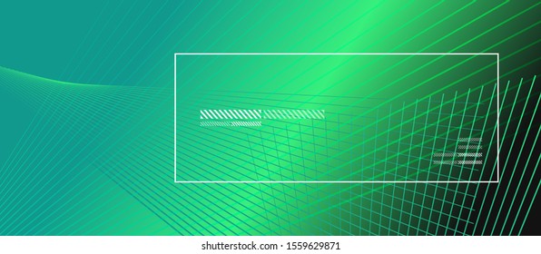 Wave lines with blend effect on fluid gradient, abstract background colorful liquid poster. Vector Illustration For Wallpaper, Banner, Background, Card, Book Illustration, landing page