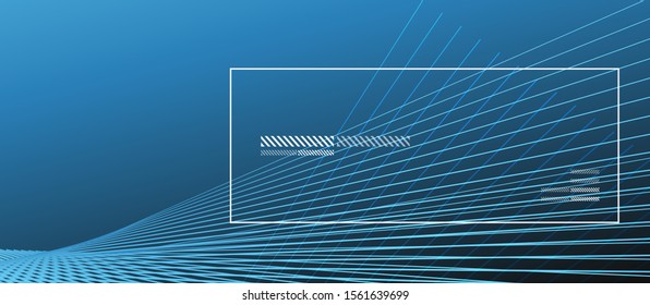 Wave lines with blend effect on fluid gradient, abstract background colorful liquid poster. Vector Illustration For Wallpaper, Banner, Background, Card, Book Illustration, landing page