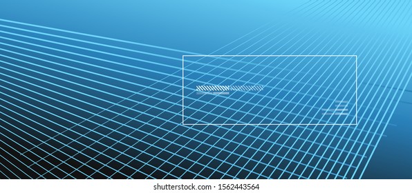Wave lines with blend effect on fluid gradient, abstract background colorful liquid poster. Vector Illustration For Wallpaper, Banner, Background, Card, Book Illustration, landing page