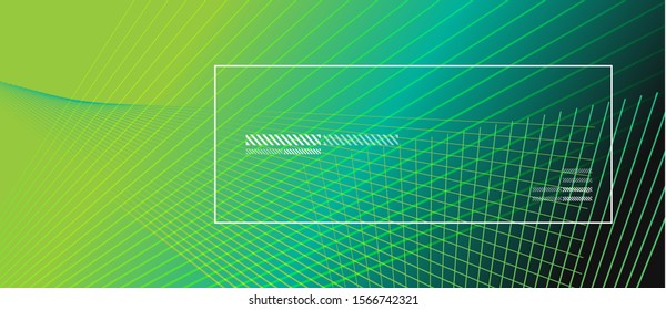 Wave lines with blend effect on fluid gradient, abstract background colorful liquid poster. Vector Illustration For Wallpaper, Banner, Background, Card, Book Illustration, landing page