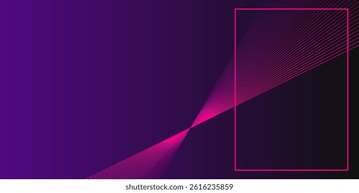 Wave lines with blend effect on fluid gradient, abstract background colorful liquid poster. Vector Illustration For Wallpaper, Banner, Background, Card, Book Illustration, landing page