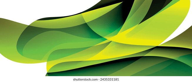 Líneas de onda y diseño geométrico dinámico. Ilustración vectorial para fondo de pantalla, banner, fondo, tarjeta, ilustración de libro, página de destino