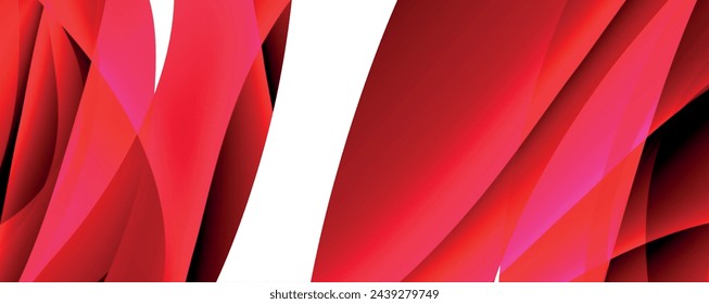 Líneas de onda y diseño geométrico dinámico. Ilustración vectorial para fondo de pantalla, banner, fondo, tarjeta, ilustración de libro, página de destino