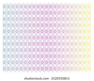 Wave Lines Guilloche Design for Banknotes, Certificates, Diplomas, Security Backgrounds, Invitations, Gift Cards, Luxury Packaging, and Premium Branding Medical, Healthy Lifestyle, Fitness