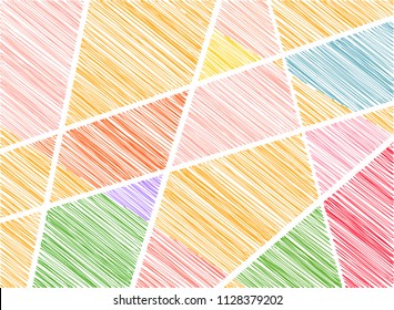 Wave Lines Pattern Abstract Background.