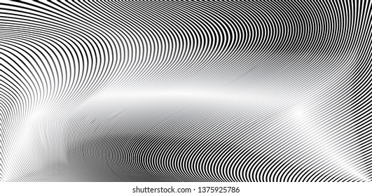 Wave Lines Pattern Abstract Background - simple texture for your design. Abstract line background, Eps10 vector