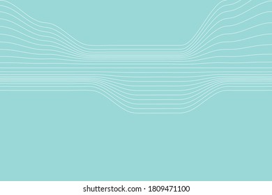Wave Lines Pattern Abstract Background.