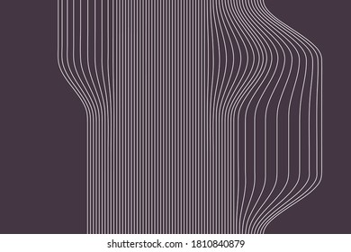 Wave Lines Pattern Abstract Background.