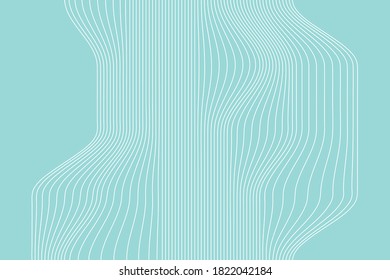 Wave Lines Pattern Abstract Background.