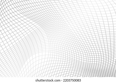 Wave Lines Pattern Abstract Background. Vector
