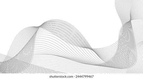 Wave Lines Pattern Abstract Background. Vector Illustration. Cover. Wallpaper
