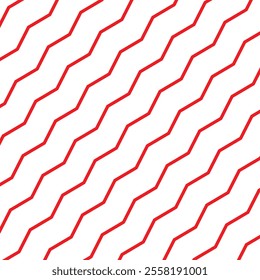 Wave lines pattern background seamless vector as zigzag stroke texture , undulate squiggle simple backdrop stripes element repeated image clip art. vector illustration. EPS 10 