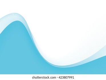 wave line(sky blue)