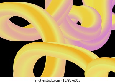 Wave liquid. Background with fluid shape. Trendy vector illustration EPS10 for Your Design. Color liquid shapes with flow effect for Flyer, Card, Cover.