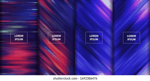 Wave Liquid Marble style texture illustration. Color background for banner, flyer