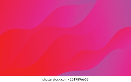 Forma líquida de la onda en fondo de color púrpura rojo rosado.  Fondo de onda de gradiente rosa y púrpura de Plantilla de negocios Abstractas.