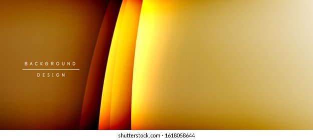 Olear líneas de estilo líquido con sombras y luz sobre el fondo del degradado. Fondo abstracto de degradado de color simple y moderno con efecto de línea de sombra recta dinámica. Ilustración de vectores para