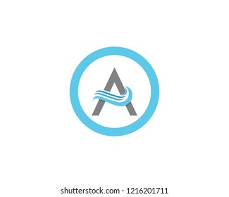 A Wave Logo
