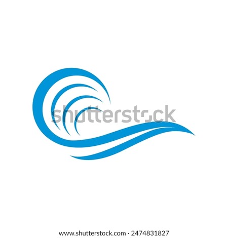 Wave Logo can be used for icon, logo, and etc.